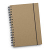 Sugarcane Paper Spiral Notebooks Natural